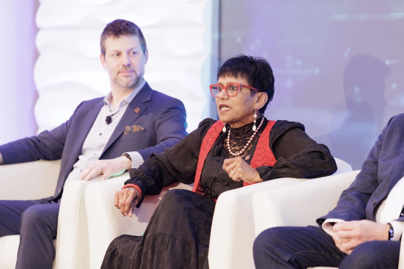 Geeta Pyne in conversation with leaders